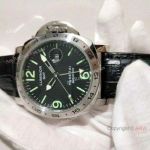 Best Copy Panerai LUMINOR GMT Men Watch Black Dial Green Markers